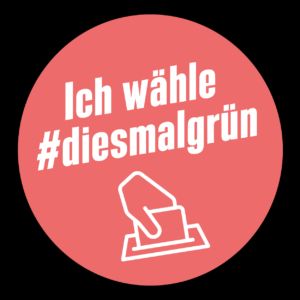 #Diesmalgrün (Hashtag auf Twitter)